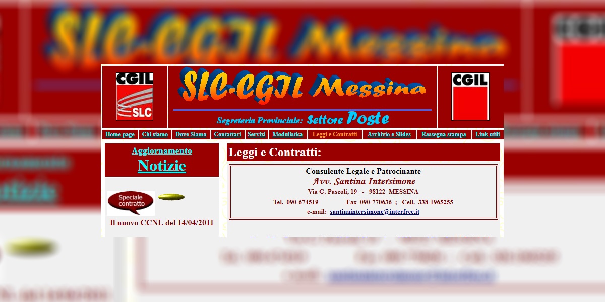 SLC -CIGL MESSINA - Consulente Legale e Patrocinante